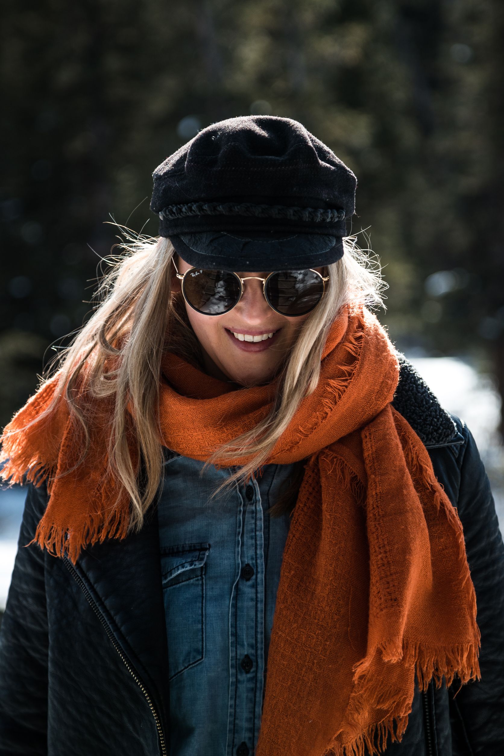 Portrait of a smiling women. 
