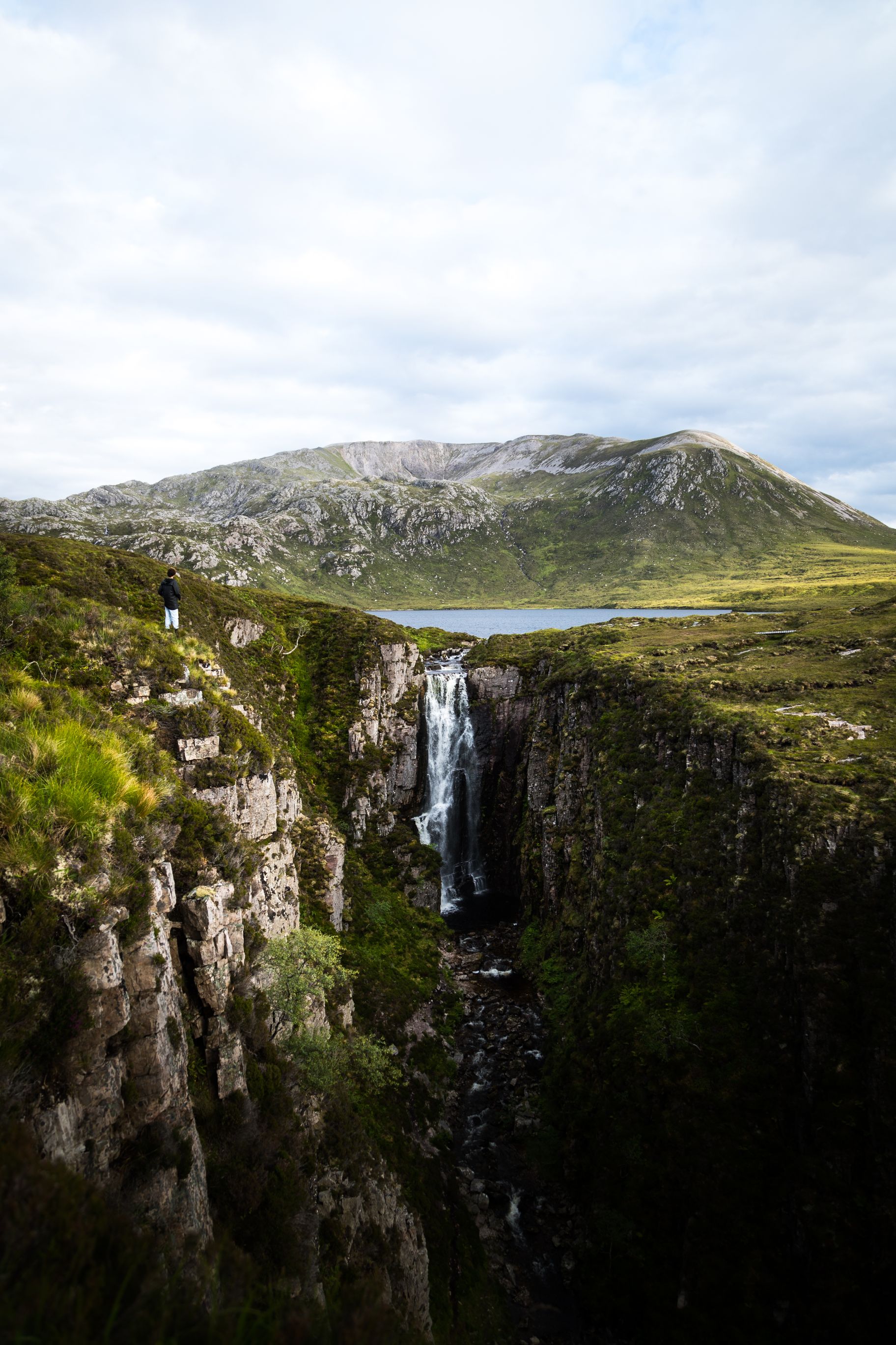 Scottish waterfall